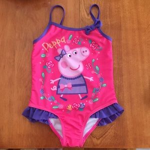 PEPPA PIG TODDLER GIRLS’ SWIMSUIT